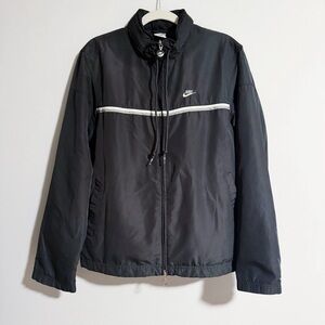 Nike - Dark Grey Zip Up Jacket with Packable Hood